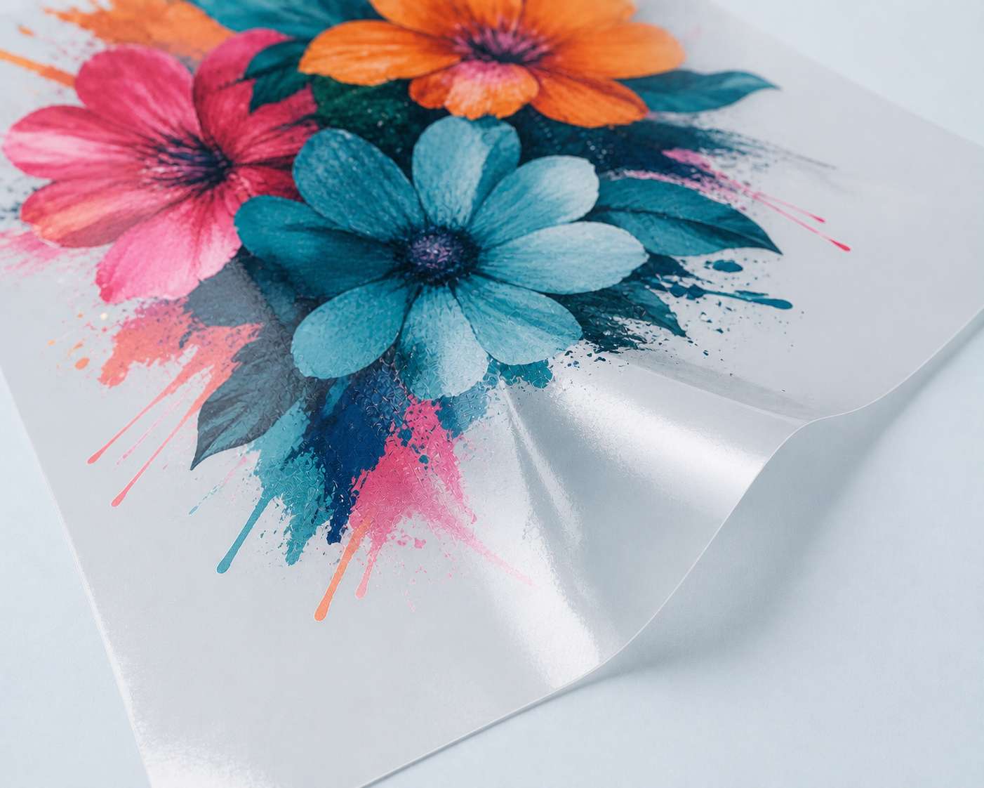 Full-color, no minimum hassle — product sample